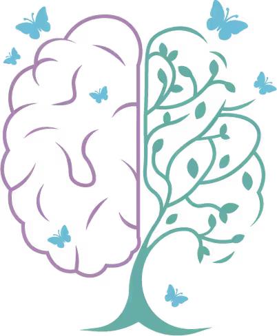 Ilustração representando neuropsicologia e funcionamento cognitivo